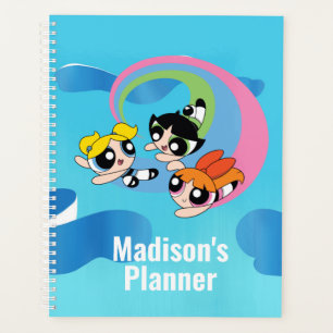 Powerpuff Girls fliegen durch den Himmel Planer