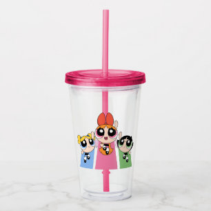 Powerpuff Girls Fly High Acryltrinkbecher