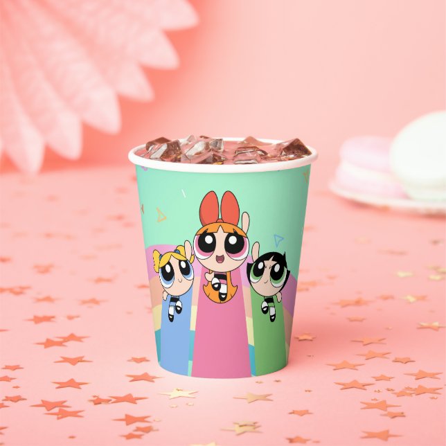 Powerpuff Girls Fly High Pappbecher (Insitu)
