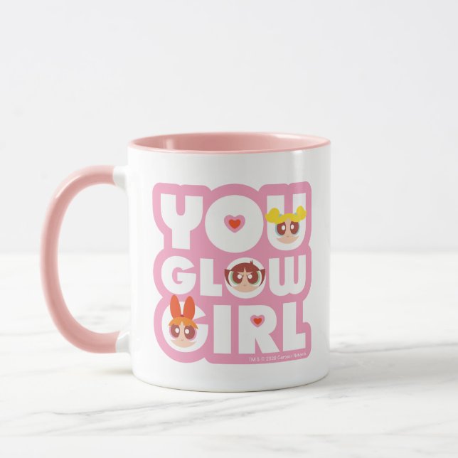 Powerpuff Girls: Ihr Glow Girl Tasse (Links)