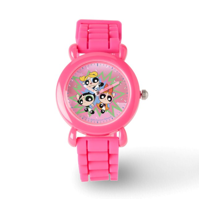 Powerpuff Girls PowerFactor Armbanduhr (Vorderseite)