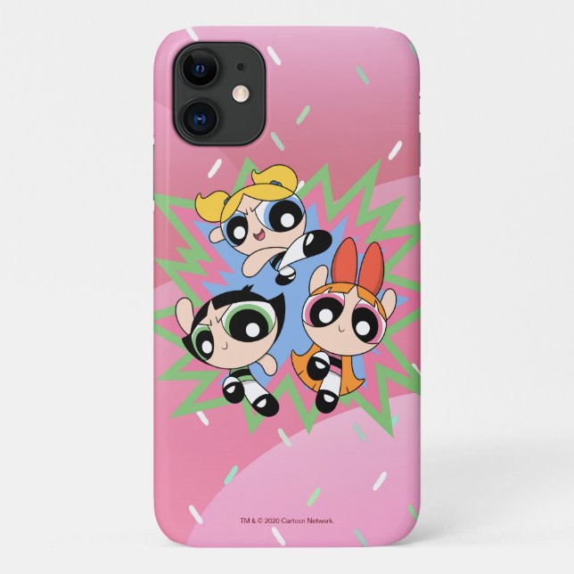 Powerpuff Girls Powfactor Case-Mate iPhone Hülle (Rückseite)