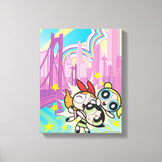 Powerpuff Girls-Regel Leinwanddruck