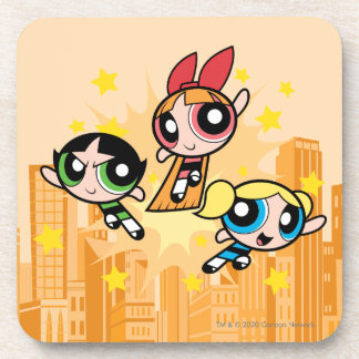 Powerpuff Girls Rettete den Tag Getränkeuntersetzer