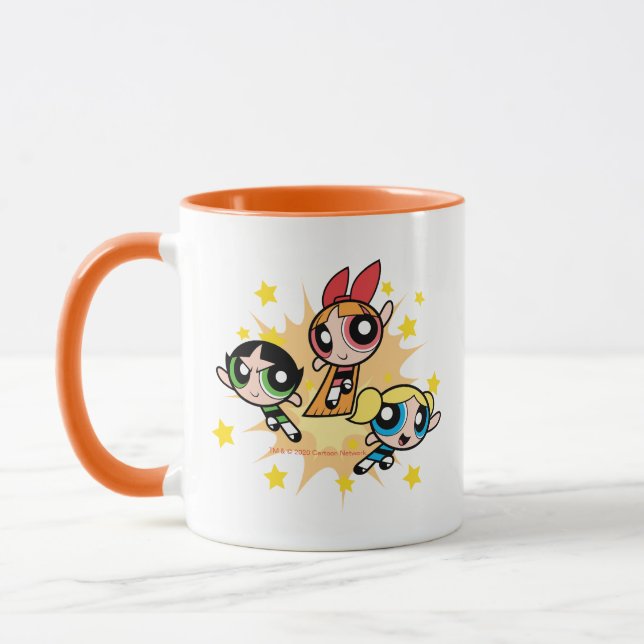 Powerpuff Girls Rettete den Tag Tasse (Links)