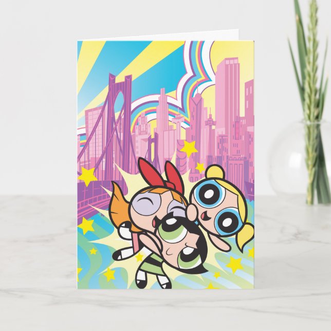 Powerpuff Girls Rule Karte (Vorderseite)