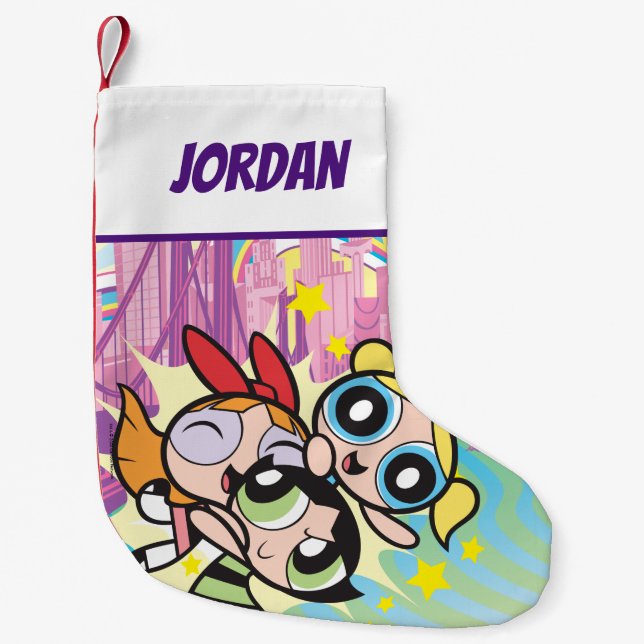 Powerpuff Girls Rule Kleiner Weihnachtsstrumpf (Vorderseite)