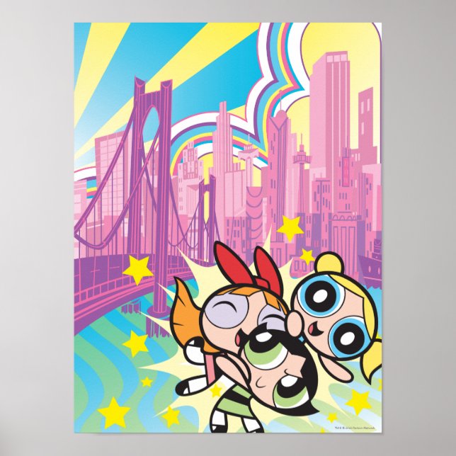 Powerpuff Girls Rule Poster (Vorne)
