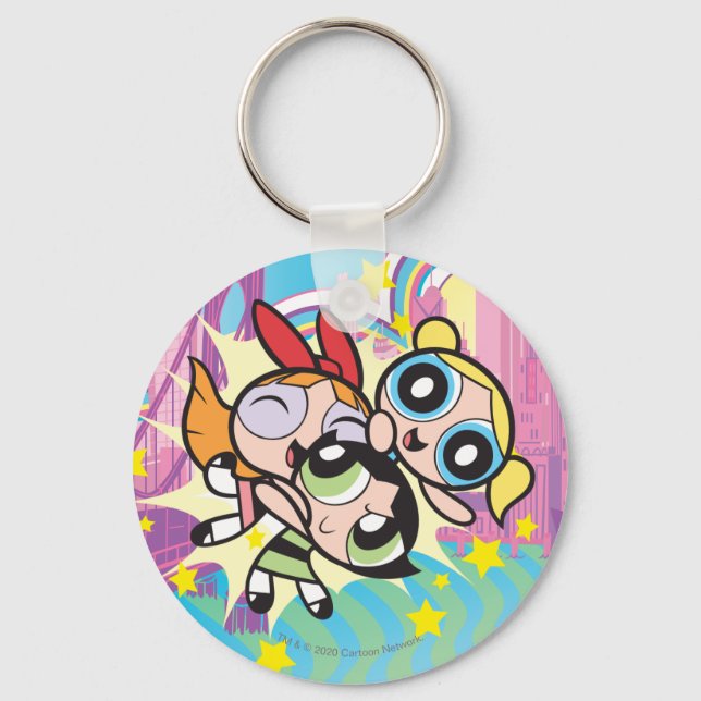 Powerpuff Girls Rule Schlüsselanhänger (Vorderseite)