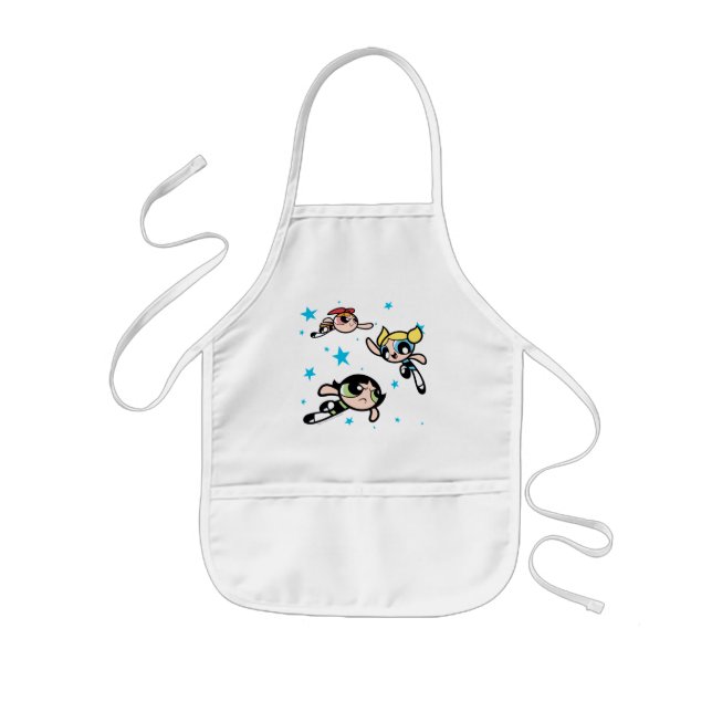Powerpuff Girls Star Pattern Kinderschürze (Vorne)