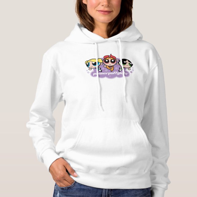 Powerpuff Girls Team Logo Hoodie (Vorderseite)