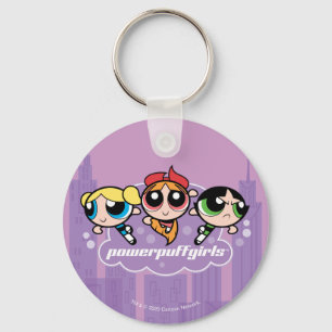 Powerpuff Girls Team Logo Schlüsselanhänger
