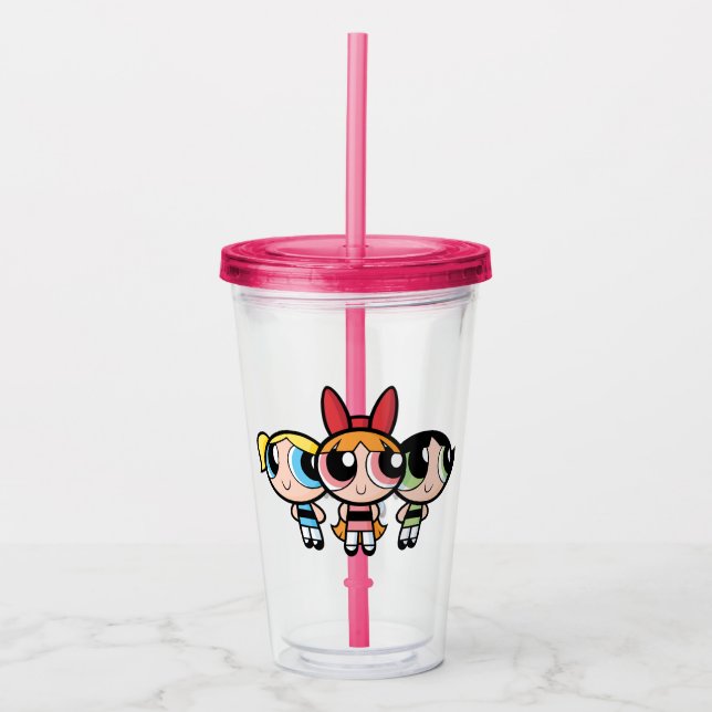 Powerpuff Girls: Zucker, Gewürze und alles Gute Acryltrinkbecher (Vorderseite)