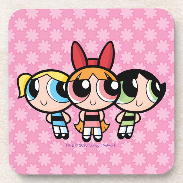 Powerpuff Girls: Zucker, Gewürze und alles Gute Getränkeuntersetzer (Vorderseite)