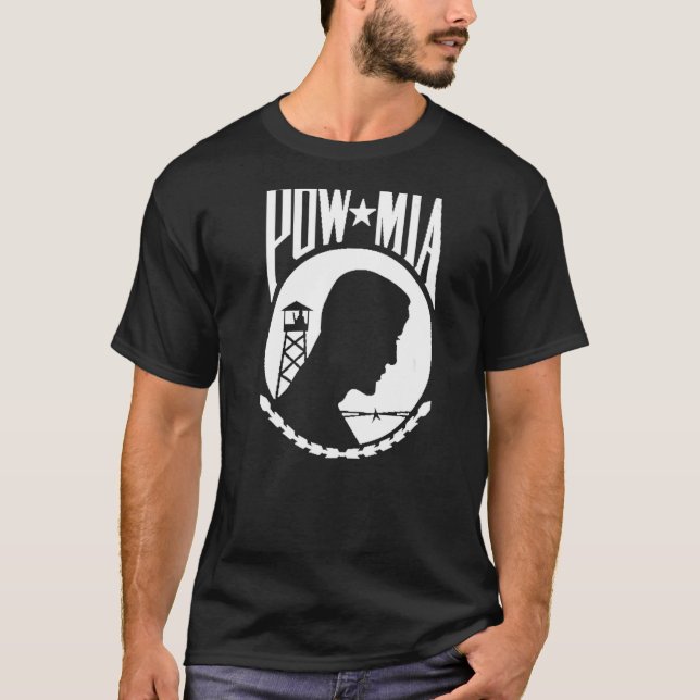 POWMIA POW MIA T-Shirt (Vorderseite)
