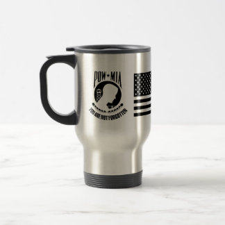 POWMIA USA FLAGGE Kaffee-Tasse Reisebecher