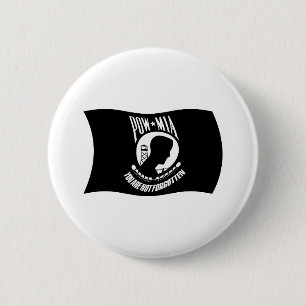 POW's & MIA's Flaggen-Button Button