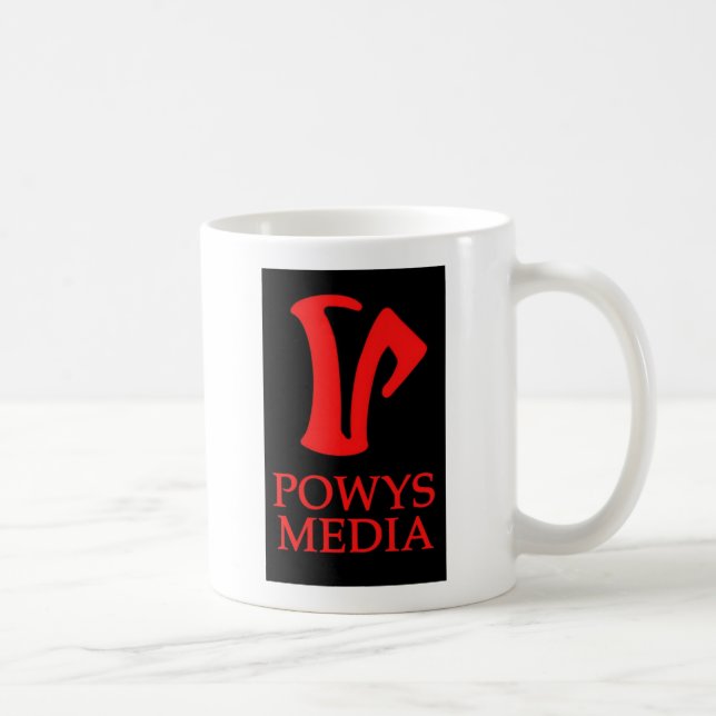 Powys Medium-Tasse (Logo 2) Kaffeetasse (Rechts)