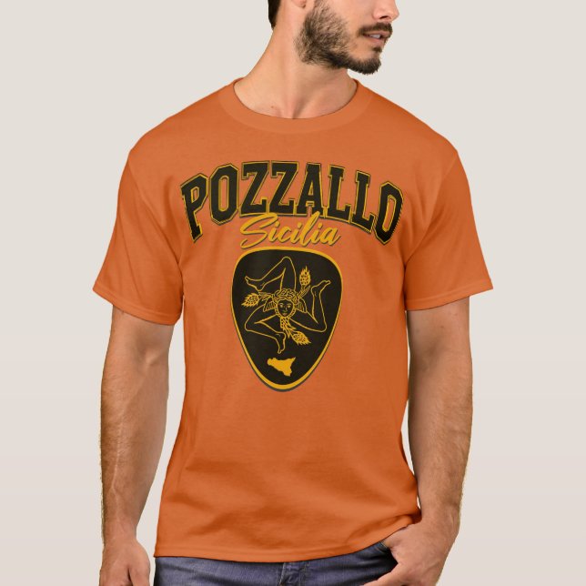 Pozzallo Sicilia T - Shirt (Vorderseite)