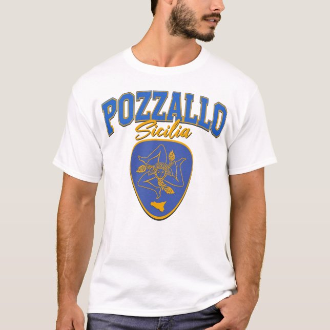 Pozzallo Sicilia T - Shirt (Vorderseite)
