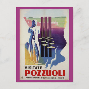 Pozzuoli antike griechisch römische Stadt Italien Postkarte