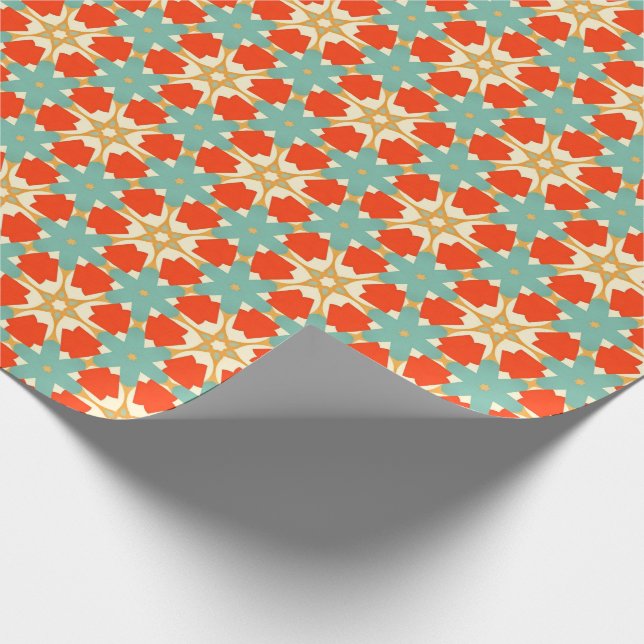 PP 577 Blume 2 von 3 Geschenkpapier (Ecke)