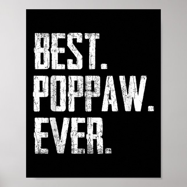 Ppaw Ever - Vater Tee  Poster (Vorne)