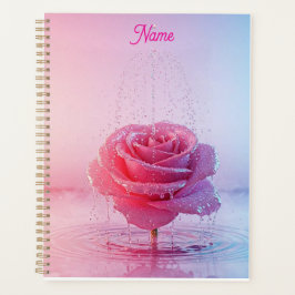 PPink Water Rose Planner Planer
