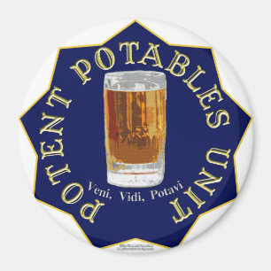 PPU (starke Potables Einheit) (Blau) Magnet