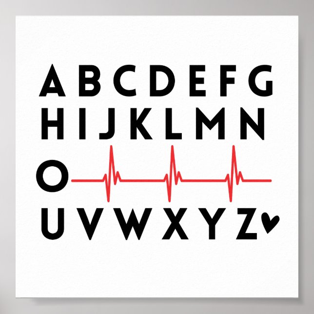 PQRST Nurse Poster (Vorne)