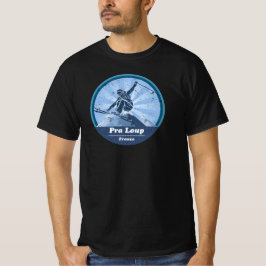 Pra-Loup Skistation - Skier T-Shirt