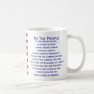 Präambel der Tasse "Verfassung - Flaggen"