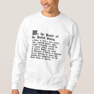 Präambel der Verfassung Besticktes Sweatshirt
