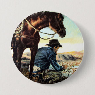 Prachen Cowboy Button