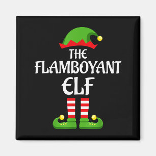 Prächtige Elf-Familie passende Gruppe Weihnachten  Magnet
