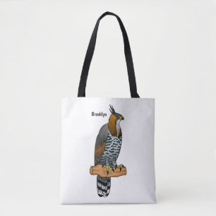 Prächtige Habichtadler-Vogel-Cartoon-Illustration Tasche