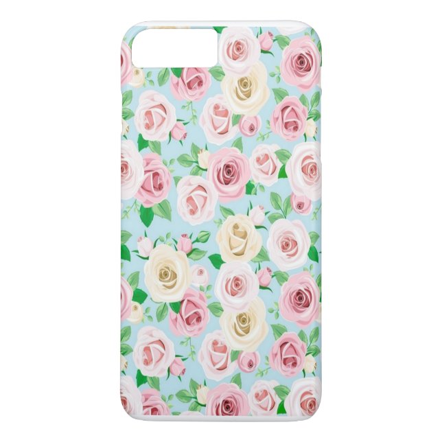 prächtige Rosen Case-Mate iPhone Hülle (Rückseite)