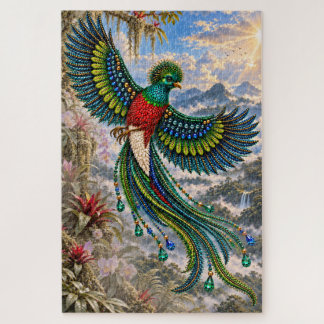 Prächtiges Quetzal-Jigsaw-Puzzle