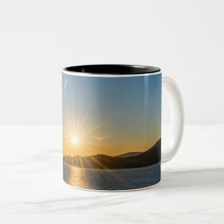 Prachtvolle Landschaft Zweifarbige Tasse