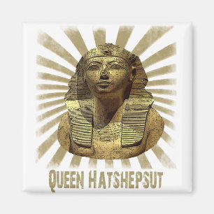 Prachtvolle Pharao Königin Hatshepsut altes Magnet