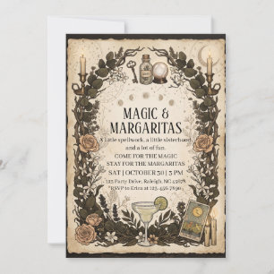 Practical Magic Inspirierter Mädchenabend Einladung