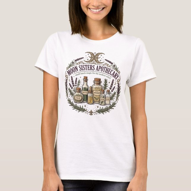 Practical Magic Mondschwestern Basic T-Shirt für D (Vorderseite)