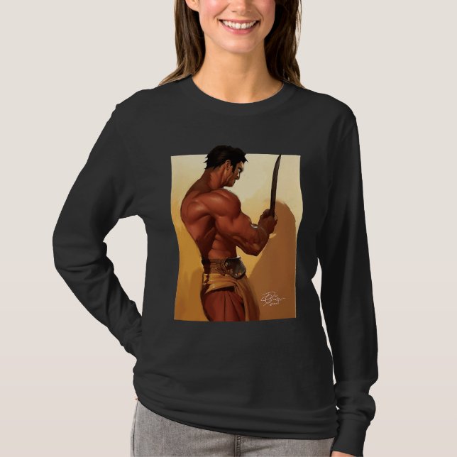 Practice More Arnis Kali Escrima by Artist Don Cas T-Shirt (Vorderseite)