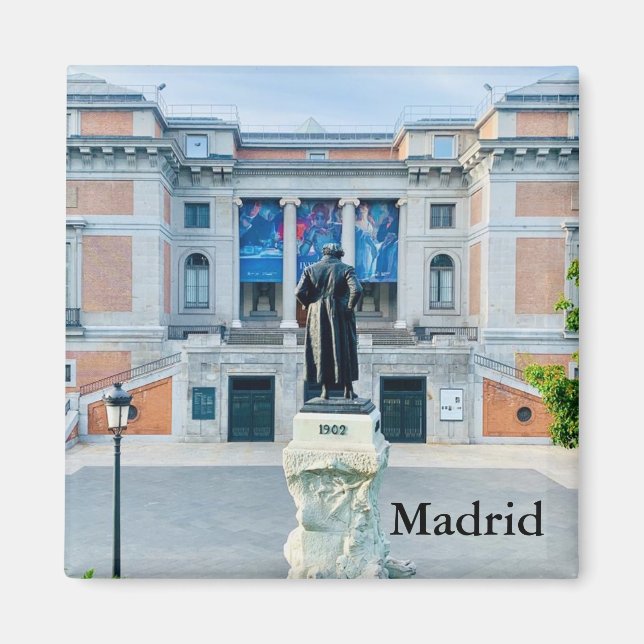 Prado, Madrid, Spanien Magnet (Vorne)
