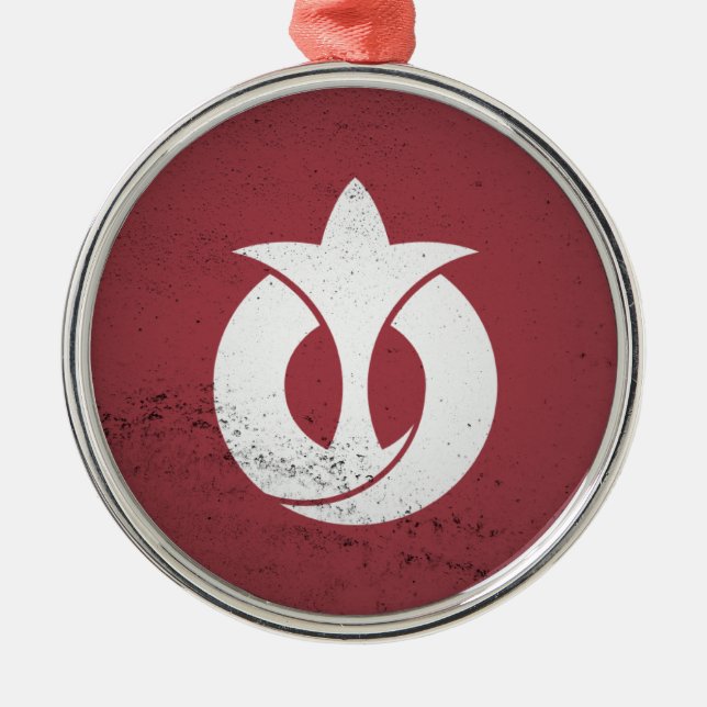 Präfektur Aichi Ornament Aus Metall (Vorne)