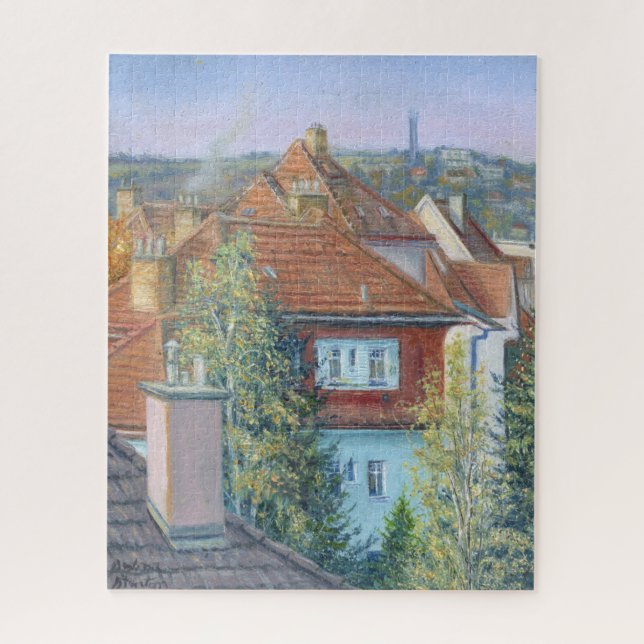 "Prag 4 Rooftops" (Vertikal)