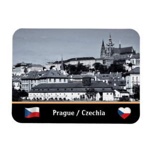 Prag, Altstadt & Prager Burg / Tschechien-Magnet Magnet