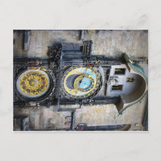 Prag Astronomische Uhr Postkarte