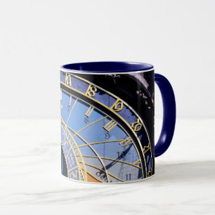 Prag Astronomische Uhr und Skelett / Tschechien Tasse