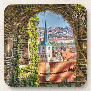 Prag Gartenbogen Hartplastikuntersetzer Getränkeuntersetzer